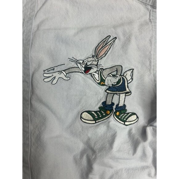 children’s kids vintage acme looney tunes bugs bunny and taz basketball MSTAINED - Picture 6 of 7